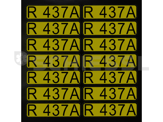 Aufkleber für Richtungspfeile R437A