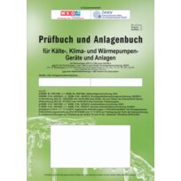 Test book and plant book f. small systems according to DGÜW-V (green)