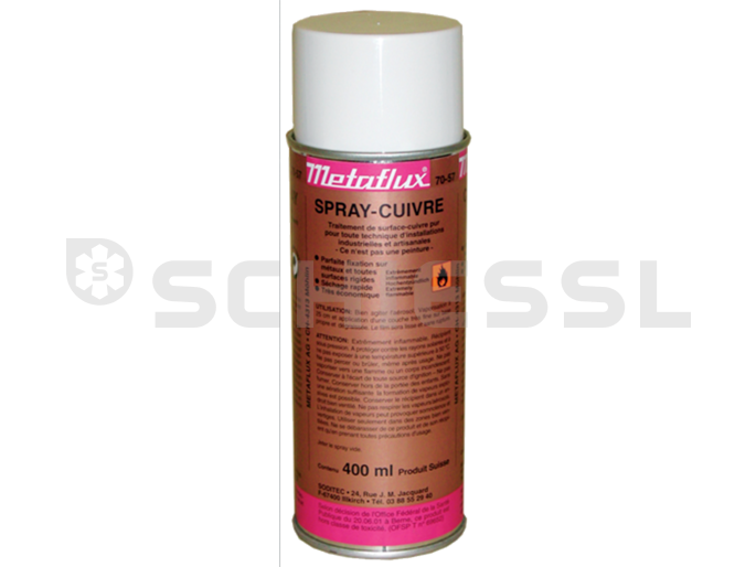 Metall-Spray Dose 400ml Kupfer  70-57