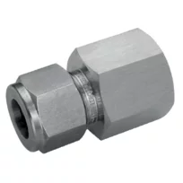 Screw-on connection, stainless steel straight SS-600-7-4 3/8'' SW x 1/4'' NPT IU