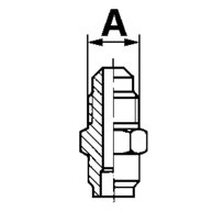 brazing solder nozzle HS R1/4''UNF