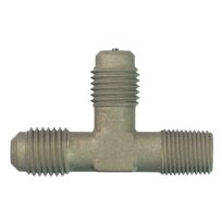 Schrader valve T-piece screw A-31452-G 1/8"NPTx1/4"SAEx1/4"SAE