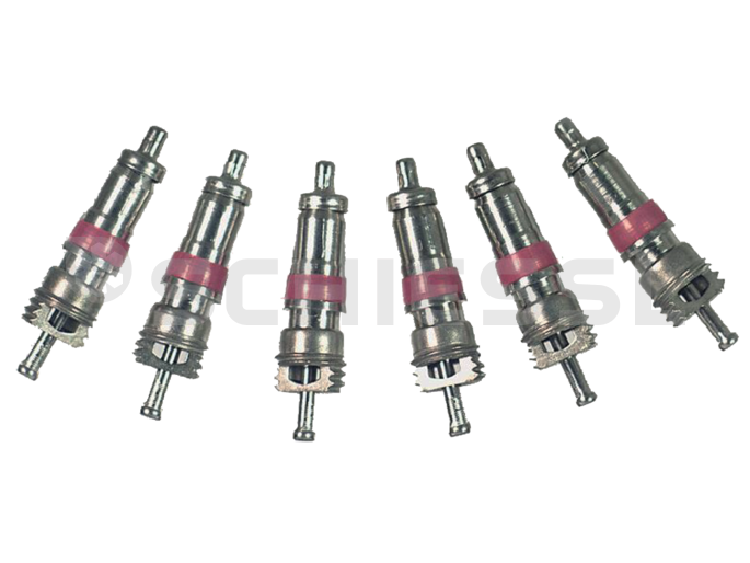 Valve insert for schrader A-31999-R/100 seal red (Pack=100pcs)