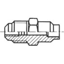 Schrader valve solder socket without copper pipe A-31720-M-01 7/16"UNFx6/8/10mm without valve cap