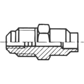 Schrader valve solder socket without copper pipe A-31720-M-01 7/16"UNFx6/8/10mm without valve cap