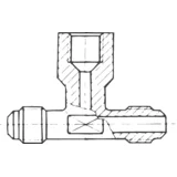 Schrader valve T-piece screw A-31854 7/16"UNF o x i x o