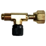 Schrader valve T-piece screw VTS 4-4 7/16"UNF o x o x i with nut