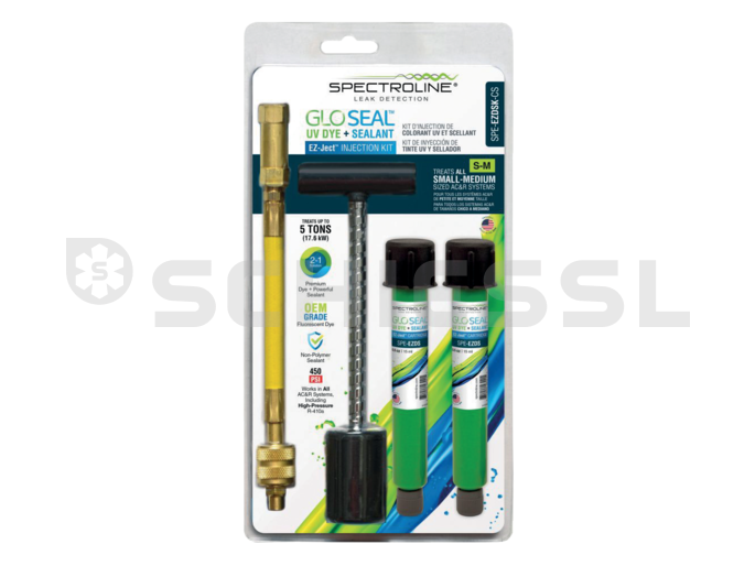 Dye / sealant injection set GLO-Seal SPE-EZDSK-CS