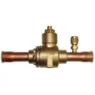 Parker ball shut-off valve with schrader (O)BV17SV 54mm solder