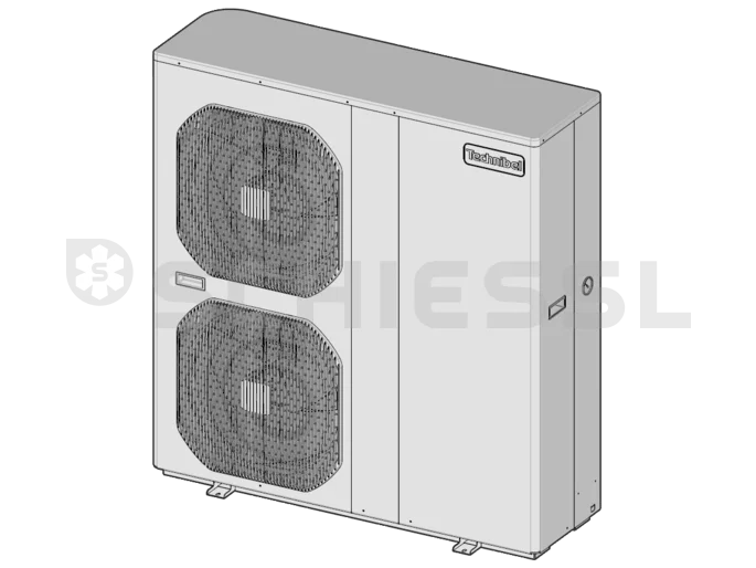 Technibel Wärmepumpe PHRIE155F 16,6kW 230V R410A Heizen/Kühle