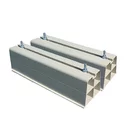 Tecnosystemi floor console set 450mm Base 450 ivory with 2 screws