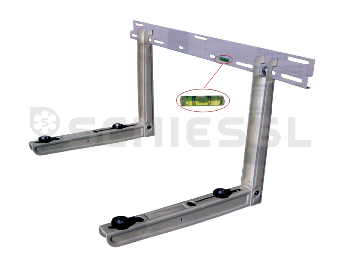 Technosystemi Wandkonsolensatz S-160 EVO Giotto mit Wasserwaage