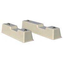 Tecnosystemi mensola a pavimento Pitagora 465mm con 2 viti