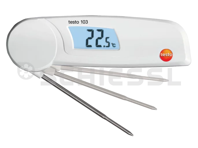 Mini termometro pieghevole testo 103 con display digitale 0560 0103