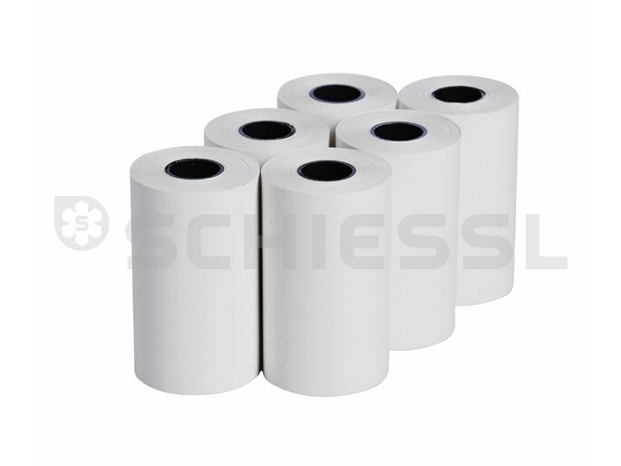 Testo replacement thermal paper 0554 0568 for printer (6 rolls)