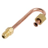 Vecamco Anschluss Bogen 180° mit Verschraubung 1/2"