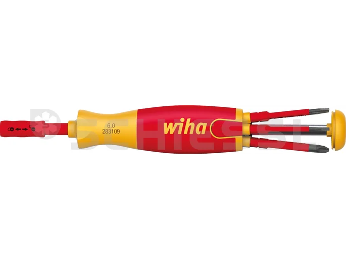 Schraubendreher Wiha mit Bit Magazin LiftUp electric