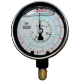 Druckmanometer 213.40 63mm R134a/R404A/R507 Glyzerin