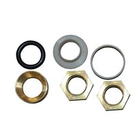 Wieland Befestigungs Set 1'' f.WRK je 2x Mutter,Scheibe,O-Ring,Hülse,Ring