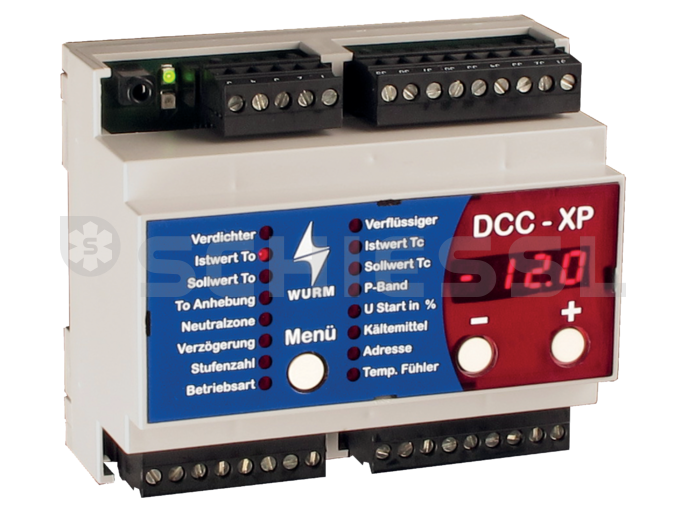 Worm compound controller DCC-XP (V6.0) with operating manual
