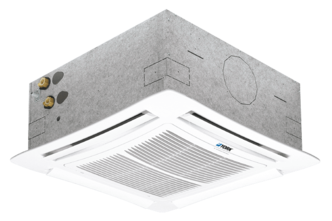 York YHK-Serie YHK Serie Deckenkassette YHK-ECM YHK ECM Schiessl Großhandel Kälte Klima Kältetechnik Klimatechnik Wärmepumpen Wärmepumpentechnik Kaltwasser Normalkühlung Tiefkühlung