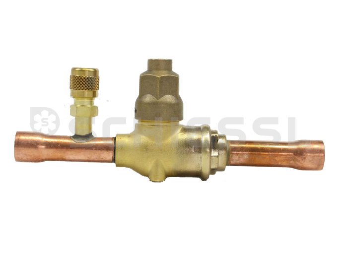 Coldcom Kugelabsperrventil CO2 120 bar RBV 18mm m.Schrader