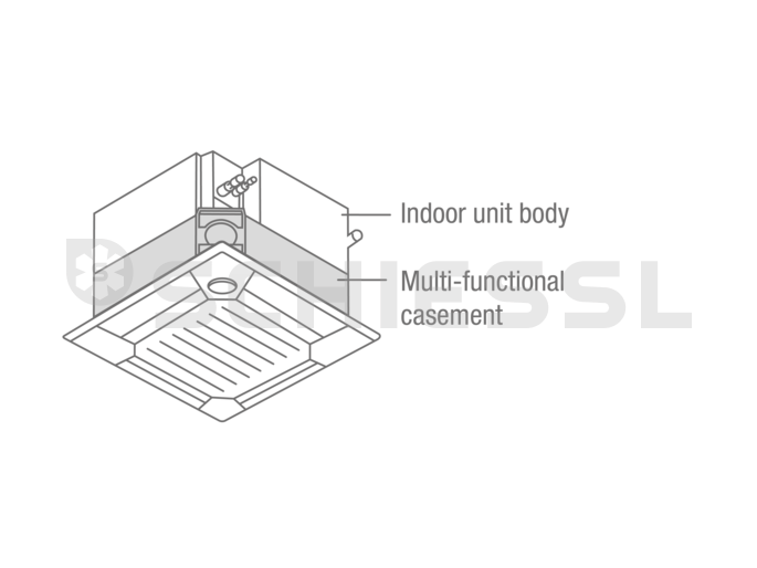 Mitsubishi Außenluftkasten