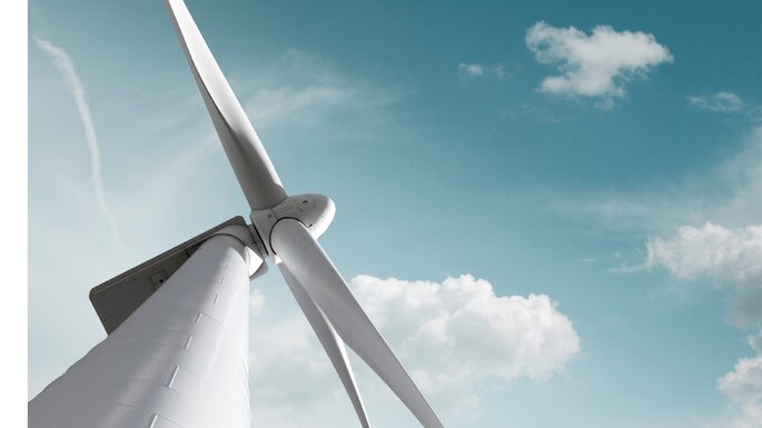 LG Therma V Nachhaltigkeit Windkraftanlage