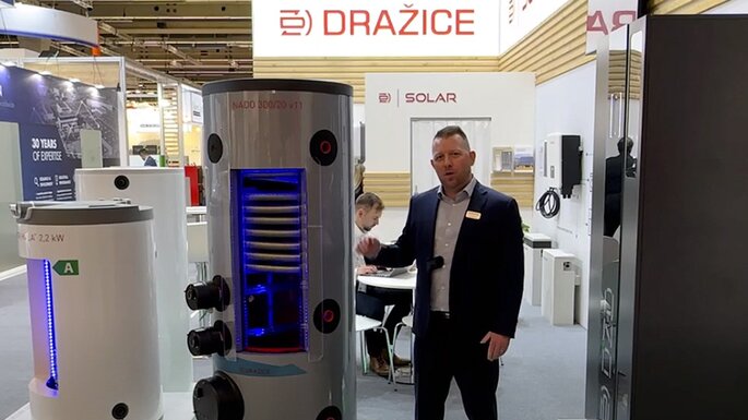 LG Schiessl Wärmepumpe Drazice Speicher